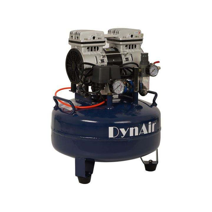 Dynamic DA5001 Dental Oil Free Oilless Air Compressor 22L Tank 0.55kW/0.75HP